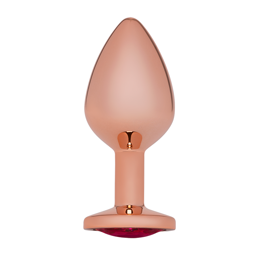 Plug Anal Mediano Dark Pink Rose